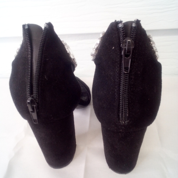 Black Rhinestone sandals - Picture 7 of 10